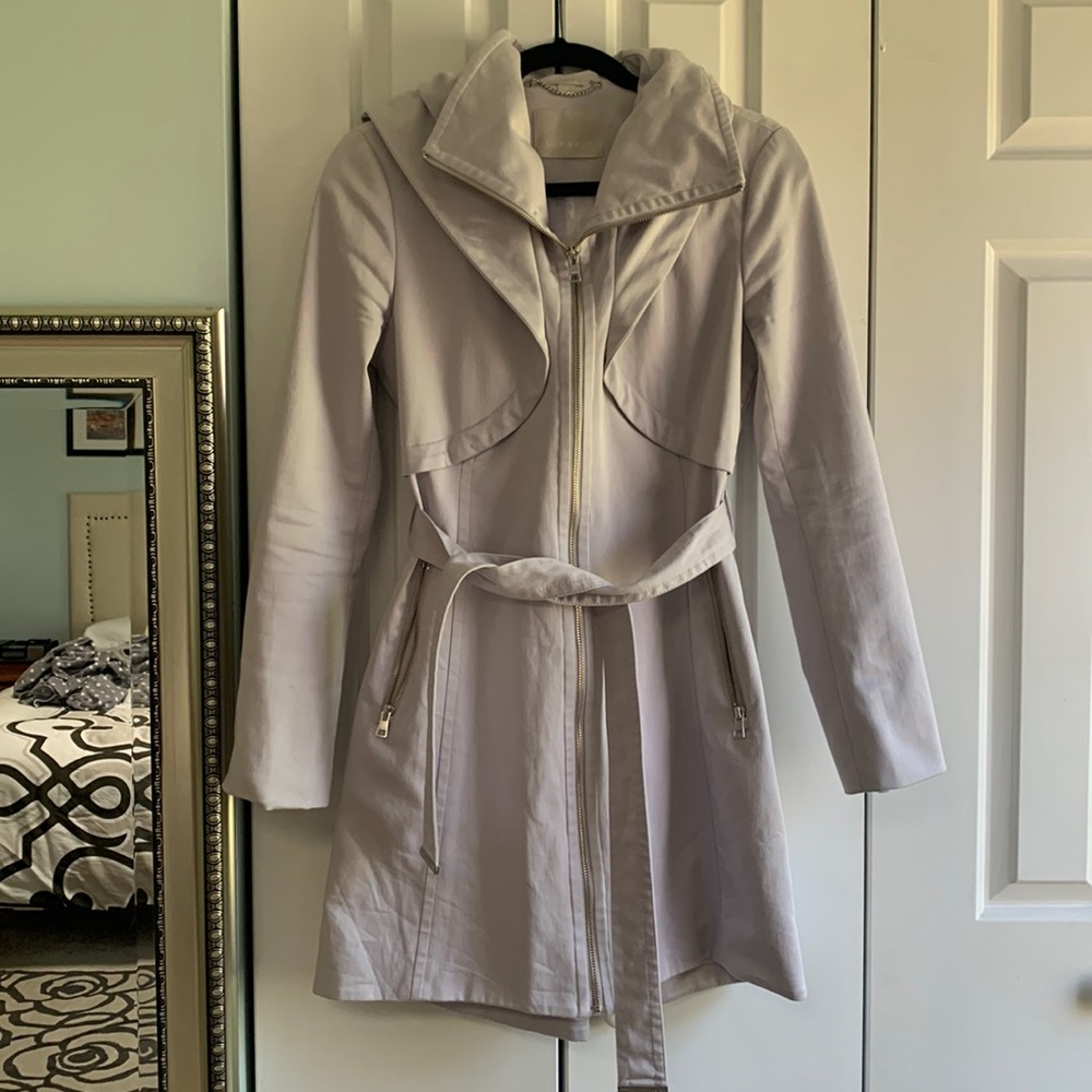 Soia & Kyo Lavender Trench Coat